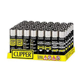 40 Clipper Refillable Printed Design Lighters