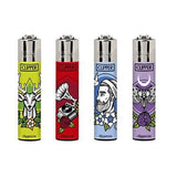 40 Clipper Refillable Printed Design Lighters