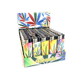 50 x 4Smoke Electronic Printed Lighters - YZ218DK