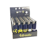 50 x 4Smoke Electronic Printed Lighters - YZ218DK