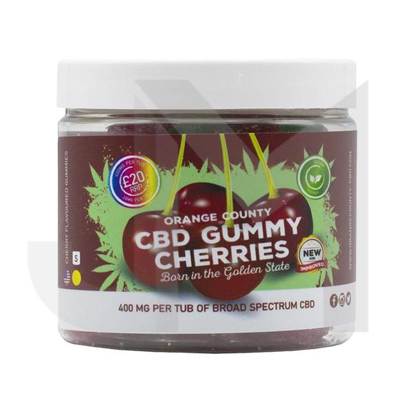 Orange County CBD 400mg Gummies - Small Pack