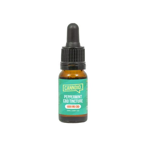 Canndid 1000mg CBD Tincture Oil 10ml - Peppermint