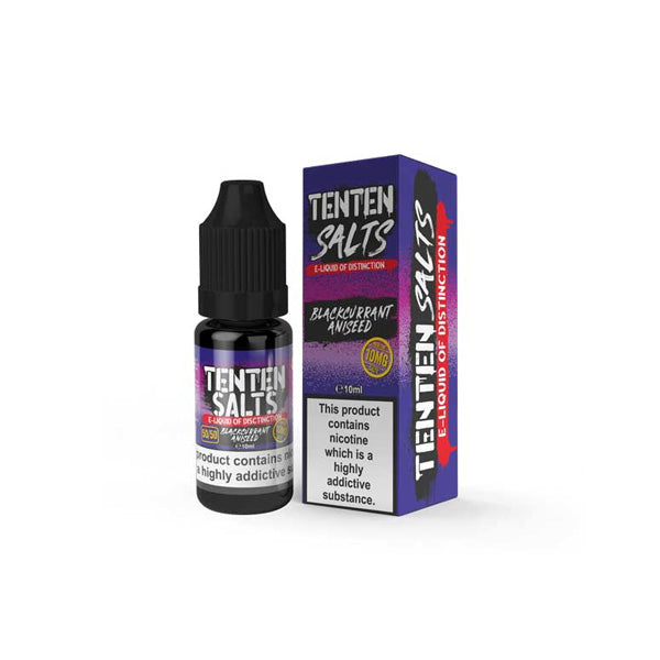 20mg TenTen 10ml Nic Salts (50VG/50PG)