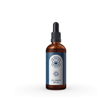 CBD Brothers Blue Edition 5000mg CBD Hemp Seed Oil - 100ml