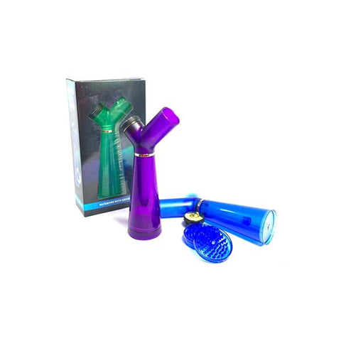 New Plastic Water Pipe With Grinder Base - YD240