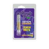 Purple Dabz CBD Vape Cartridges 300 & 600 MG - Lemon Haze