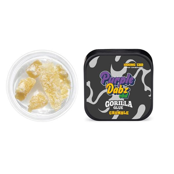 Purple Dabz by Purple Dank 1000mg CBD Crumble - Gorilla Glue