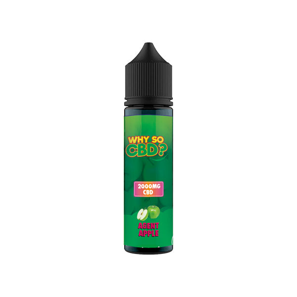 Why So CBD? 2000mg Full Spectrum CBD E-liquid 60ml